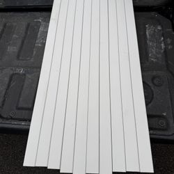 1 1/2”x 1 1/2” x 30” PVC square tubing. Set of 10 