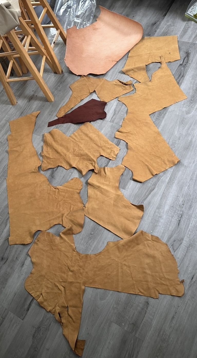 Genuine Leather Scraps