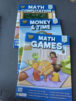 Set of 3 Smart Alec Educational Math Workbooks
