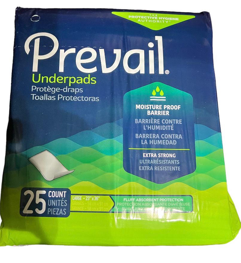 Prevail Under Pads Can Also Be Used As-Weewee Pads For Dogs / Baby Changing Easier Cleanup 