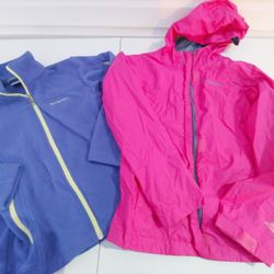 Girls Columbia Fleece And Jacket. Size 10-12