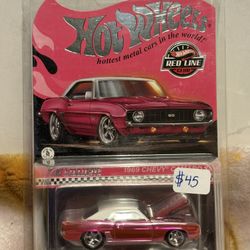 Hot Wheels Rlc Pink Camaro