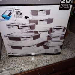 Leak-Proof Food Storage Containers 20pc Set