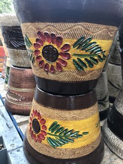 Clay pots