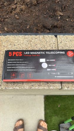 5-Piece LED Magnetic Telescoping Pickup Tool Kit