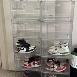 11 Shoe boxes