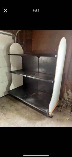 Metal Shelf On Wheels