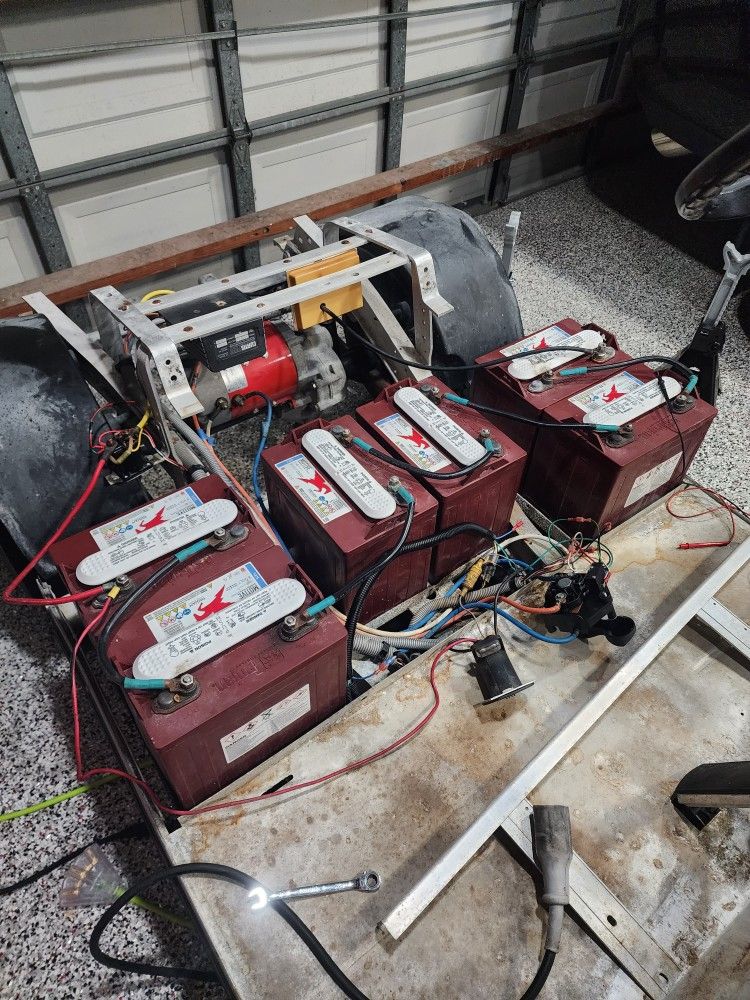 Trojan T875 Motive Golf Cart Batteries 8 Volts LOT of 6 for Sale in