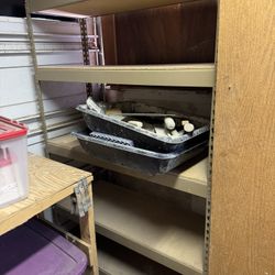 Metal Framed Garage Storage Shelving 