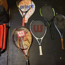 5 Rackets Tennis 