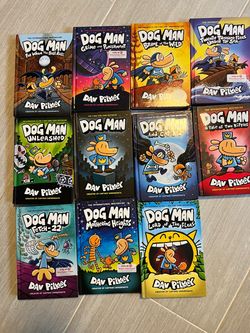 Dog man books (11books)
