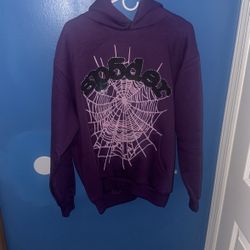 Sp5der Hoodie Purple