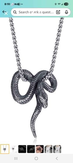 Snake 🐍 Stainless Steel Necklace