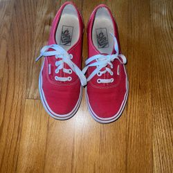 Red Vans