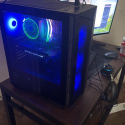 Gaming Pc And Monitor 