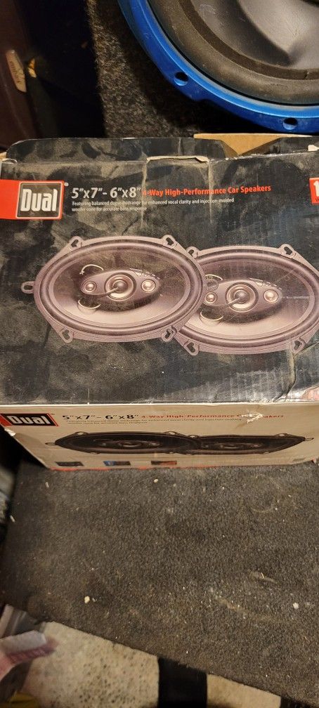 Dual Car Door Speakers 