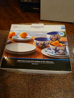 Mainstays 12-Piece Dinnerware Set