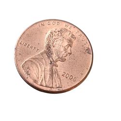 USA 1 cent  Lincoln Memorial Penny 2008-MS copper collectable 
