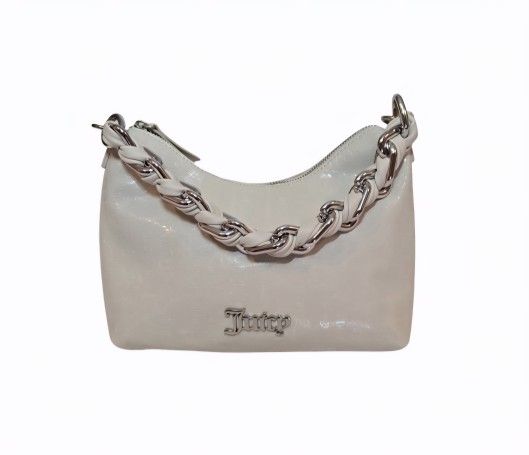 Juicy Couture 'Enchanted Hobo' Shoulder Bag Crystal Cream Color