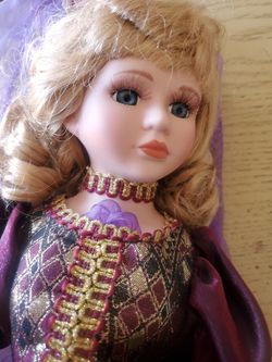 Vintage Porcelain Doll