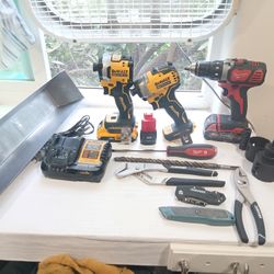 Dewalt Drills And Milwaukee Drill 
