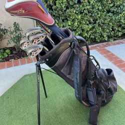 Ping Golf Club With Cleveland Driver and The Ping Putter 