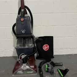 Hoover Power Scrub Deluxe Carpet Cleaner Machine
