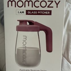 Mom cozy glass pitcher