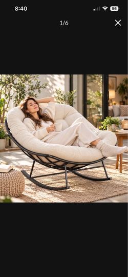 Rocking chair oversized