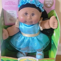 Cabbage Patch Kids 14" Celebration Kid Dk Blue Fashion Doll