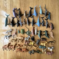 Lots Of Educational Animal Toys 