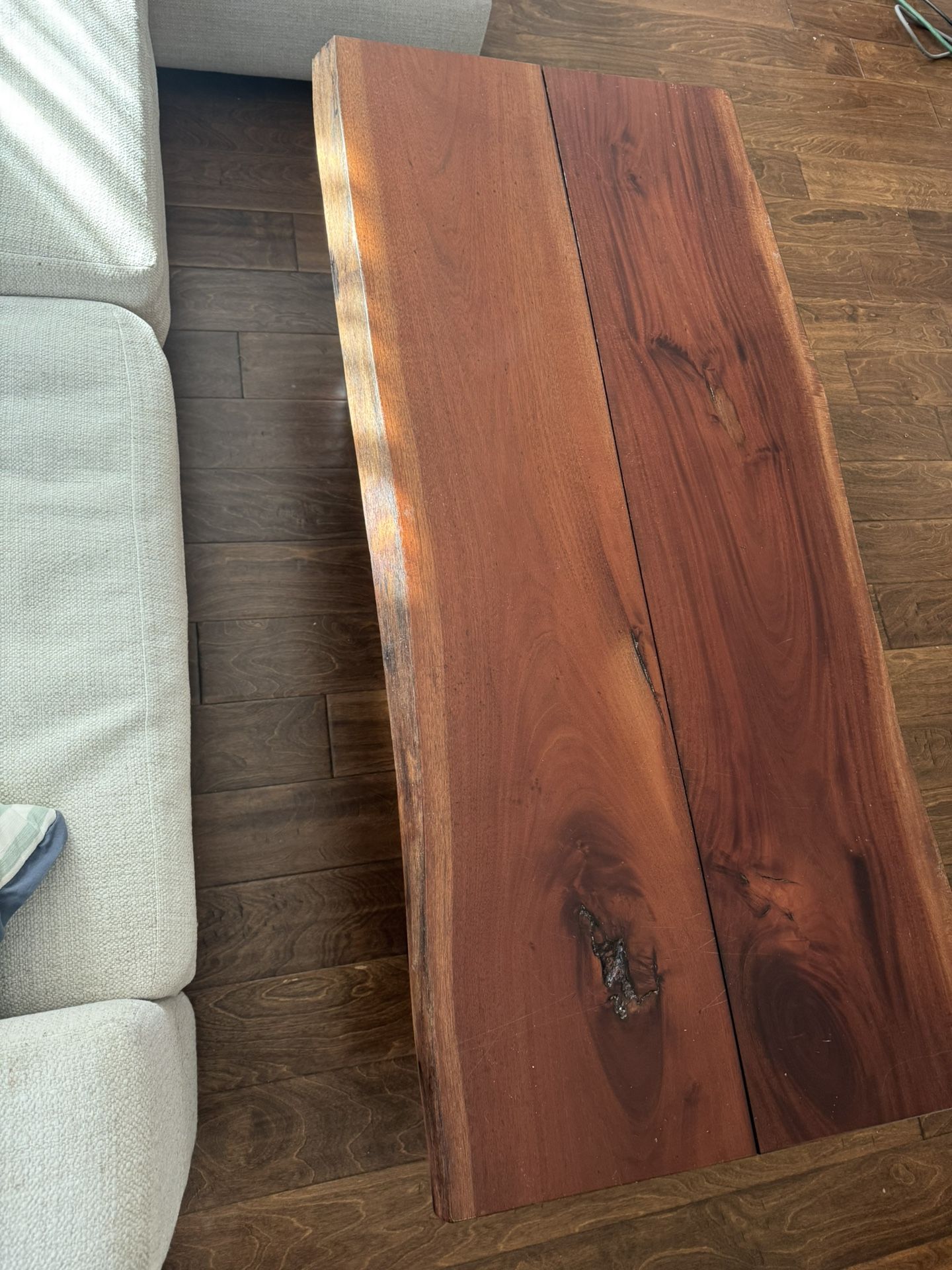 Pottery Barn Solid Wood Coffee Table