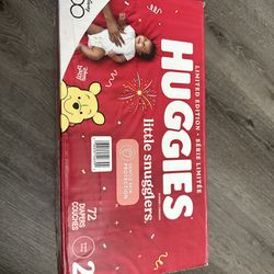 Huggies Little Snugglers Size 2,72 Count