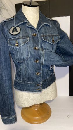 Armani Exchange denim patch jacket very nice size M