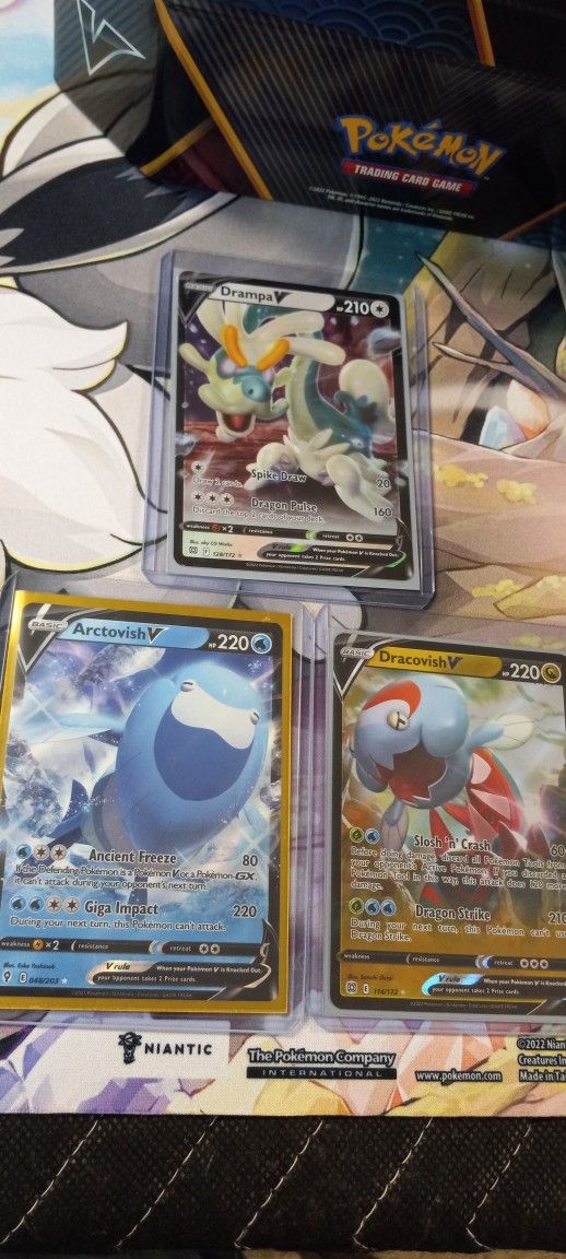 (3) Pokemon V cards