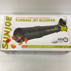 Sunjoe 24V Cordless Blower New 