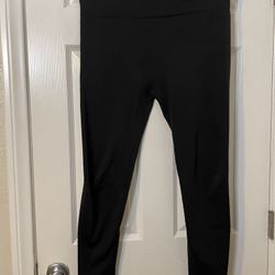 WOMEN XL/L MATERNITY LEGGINGS FLEECE NON SEE THROUGH 