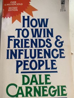 How To Win Friends And Influence People Dale Carnegie Book