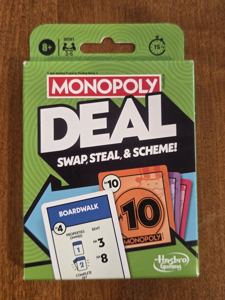 NEW Monopoly Deal Card Game