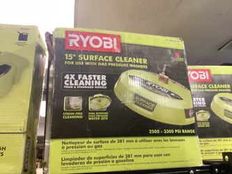 RYOBI 15” Surface Cleaner $50