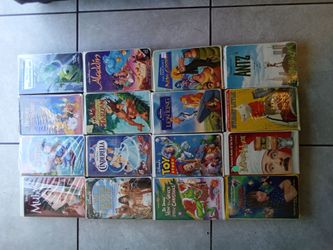 VHS | Video Cassettes | Children/Kids | 90's & 00's | Classics