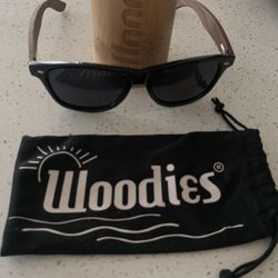 Woodies Walnut Wood Sunglasses With Dark Polarized Lenses $ 40 Or Best Offer 