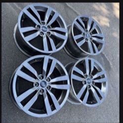 4 — 18x8 5x4.5 5x114.3 Stock Subaru WRX STI Crosstrek Forester Outback Wheels Rims Great Condition !!!!!!!!