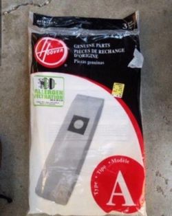 Hoover vacuum bags Type A new Vacuum SB1