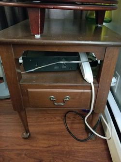 Side/End Table, Real Wood