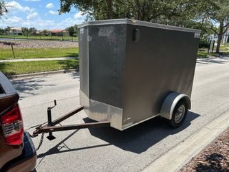 2016 Bravo 5x8 Enclosed Cargo Trailer