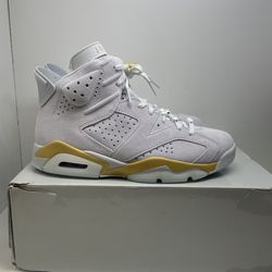 Jordan Retro 6 Women’s Paris Olympic Pearl Shoes 207617