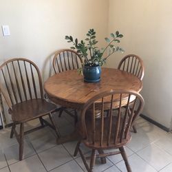 Dining Table With 4 Chairs