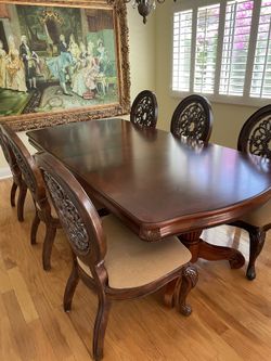 solid Wood Dinner Table