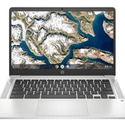 HP Chromebook, 14a-na0061dx, FHD, N4000, 4GB, 32GB, Silver